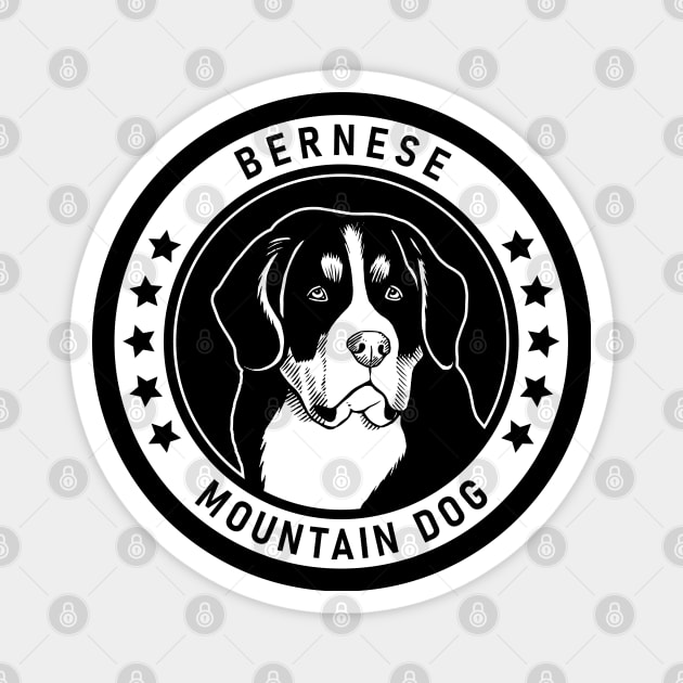 Bernese Mountain Dog Fan Gift Magnet by millersye